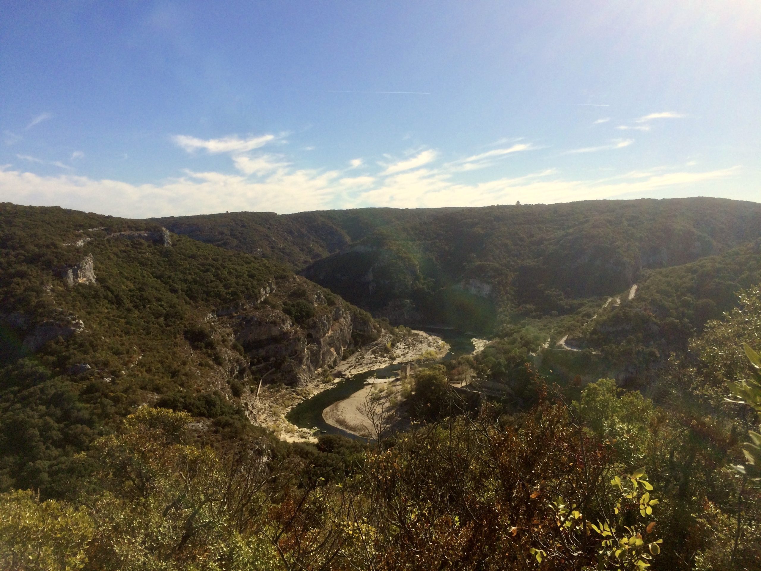 Panorama sur les Gorges du Gardon