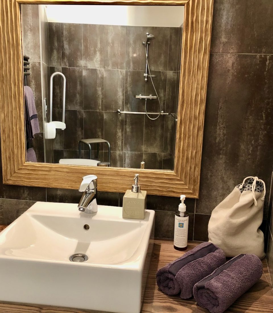 Salle de bain chambre Capitelle