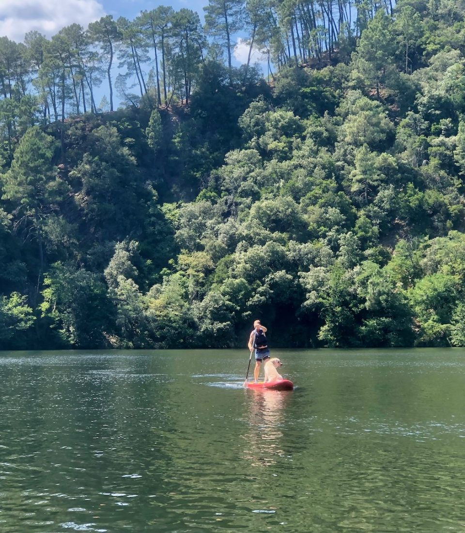 Paddle sur le Lac du Camboux